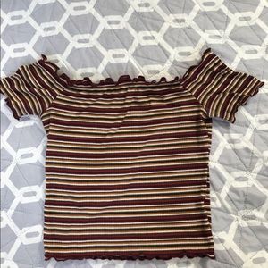 Off the shoulder top